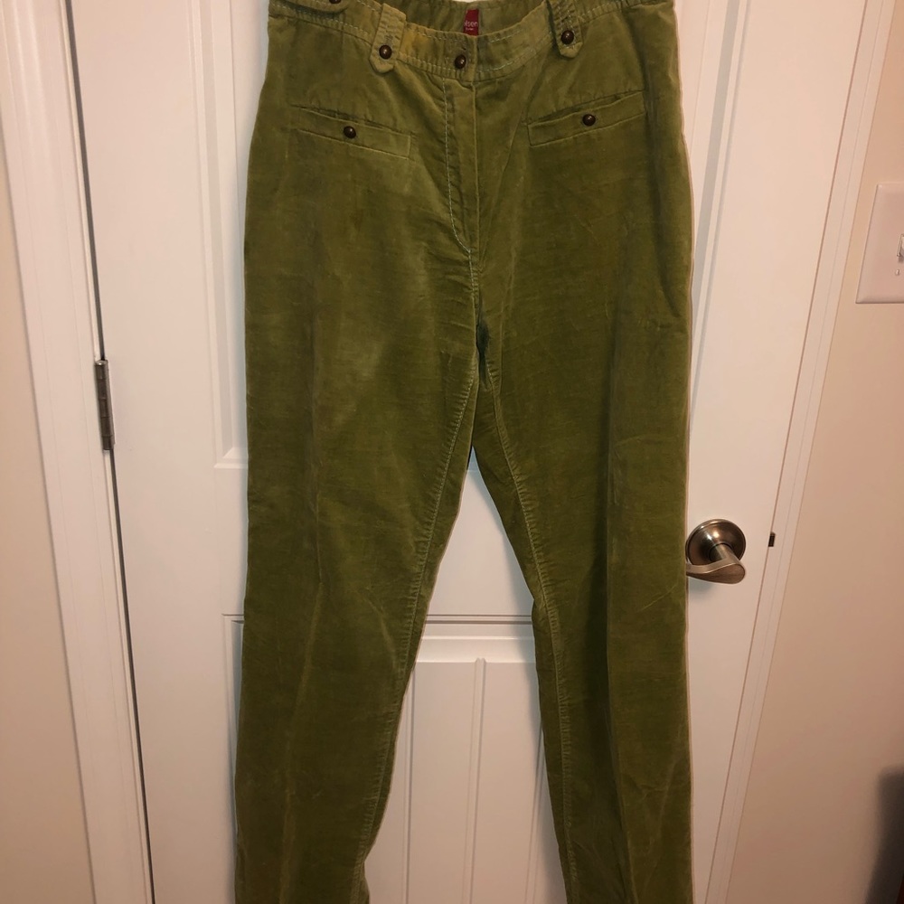 soft green pants!